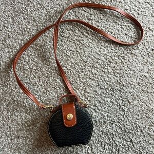 Elegant Black and Brown Women's Bag